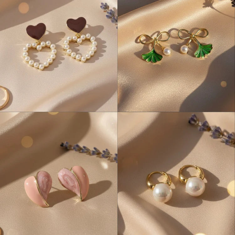 Personalised Earring Folding Gift Box (comes with any set of 12 earrings)